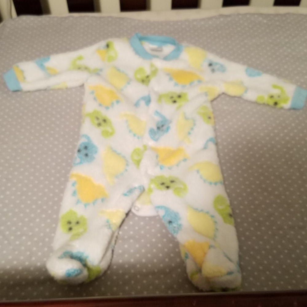 Sandy and Simon fuzzy PJs 3 month